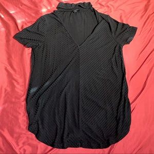 Black Collar Top